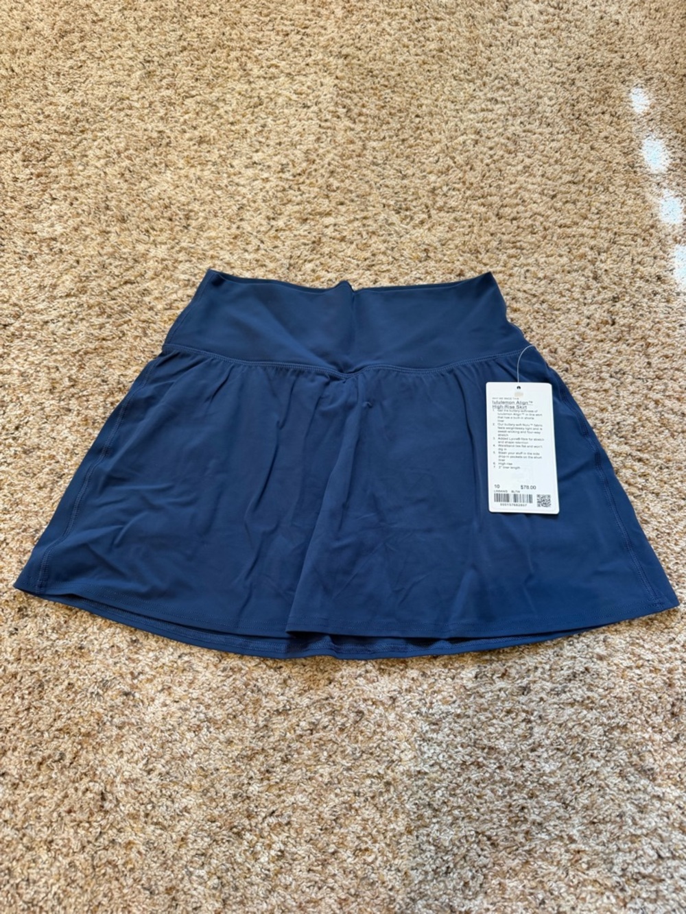 lululemon align skort Blue Twill